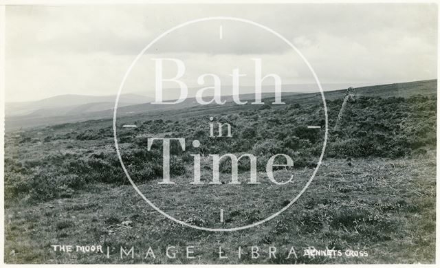 The moor, Bennett's Cross, Dartmoor c.1907