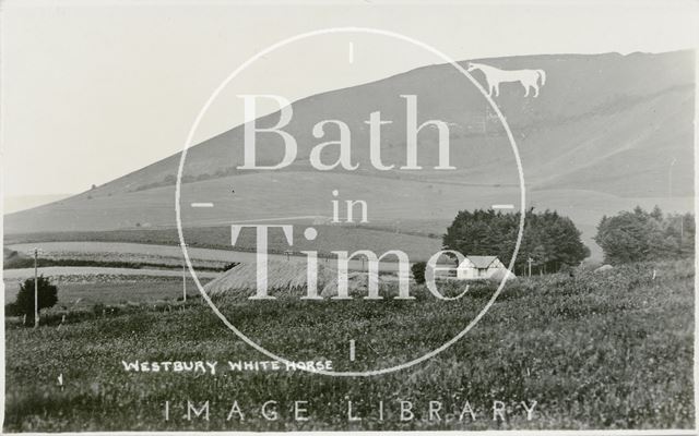 Westbury White Horse, Wiltshire No. 1 c.1930