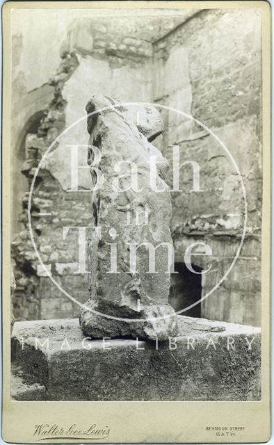 Roman Baths excavations, Bath c.1888