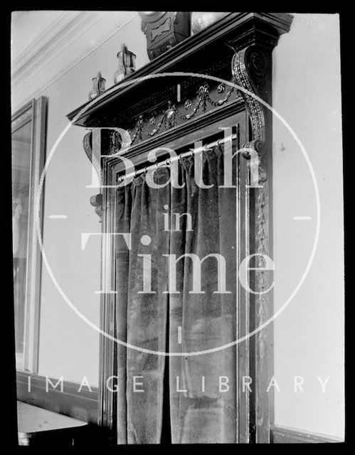 Curtained interior doorway, Guildhall, Bath c.1905