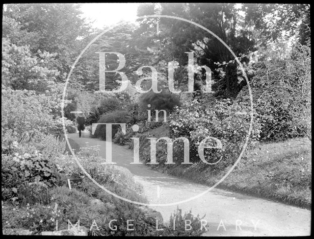 Botanical gardens, Royal Victoria Park, Bath c.1905