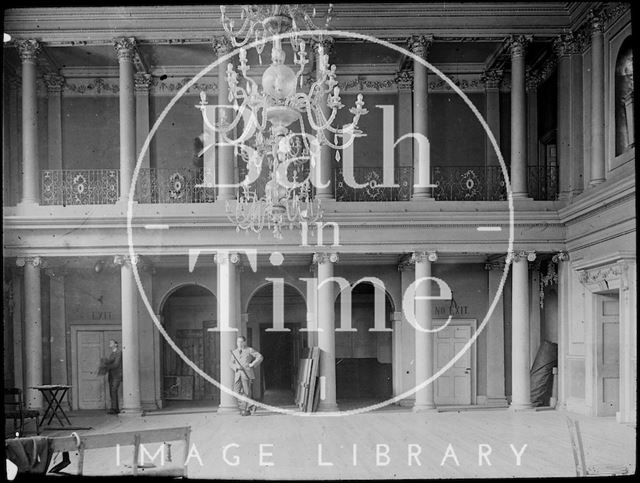 Tearoom at Assembly Rooms, Bath c.1905