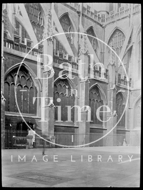 Bath Abbey from Kingston Parade c.1905