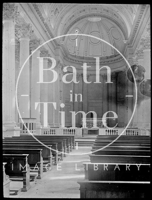 Interior of Chapel of St. Paul at Prior Park, Bath c.1905