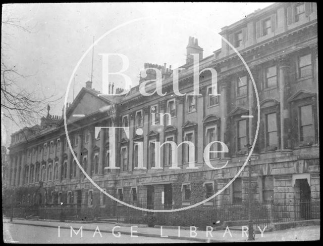 North side of Queen Square, Bath c.1905