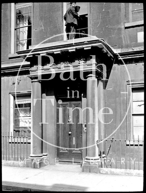 Doorway, 36, Brock Street, Bath c.1905