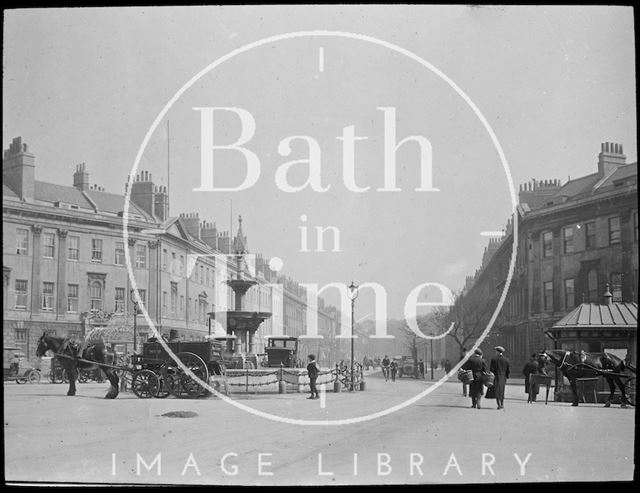 Laura Place, Great Pulteney Street, Bath c.1905