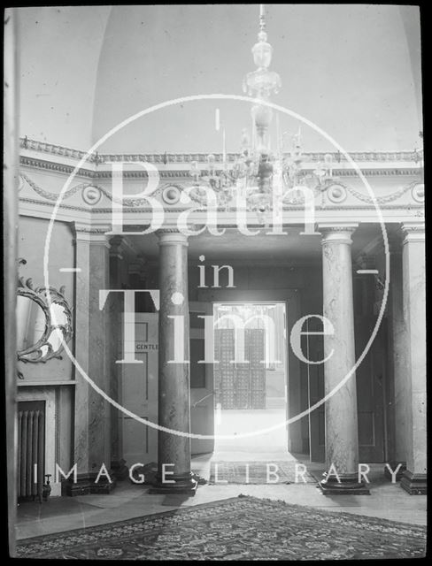 Interior of Assembly Rooms, Bath c.1905