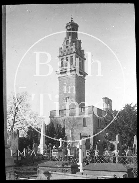 Beckford's Tower and Burial Ground, Bath c.1905