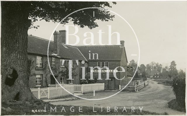 The Rose & Crown Inn at Keevil, Wiltshire c.1930