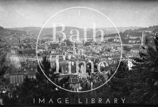 View of Bath from Beechen Cliff, Bath 1932