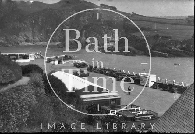 A car park beside Ilfracombe Harbour, Devon c.1930