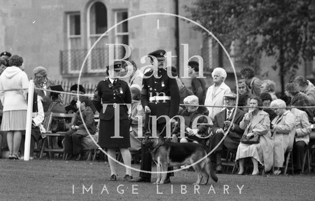 The Queen Mother visiting Bath 1979