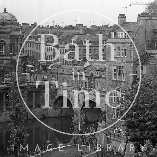 View of Pulteney Bridge, Bath 1972