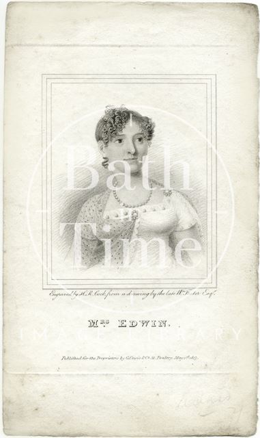 Mrs. Elizabeth Rebecca Edwin (nee Richards) (1771?-1854) 1813