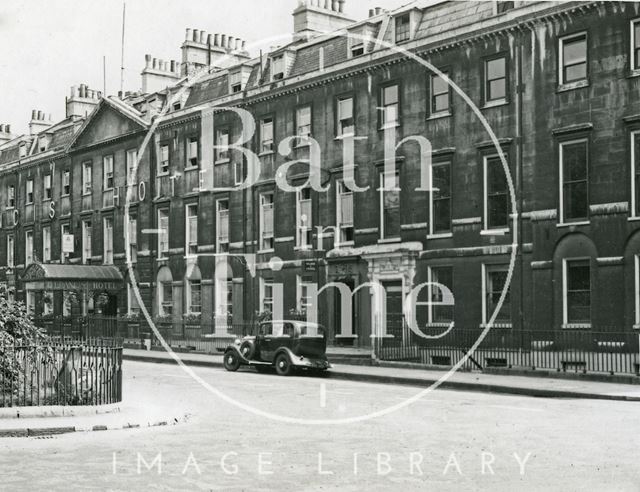 The Francis Hotel, Queen Square, Bath c.1930