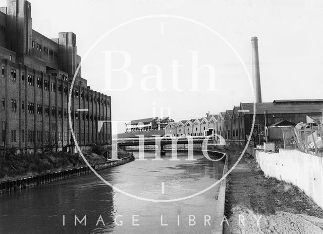 Bath gasworks, Lower Weston, Bath c.1971