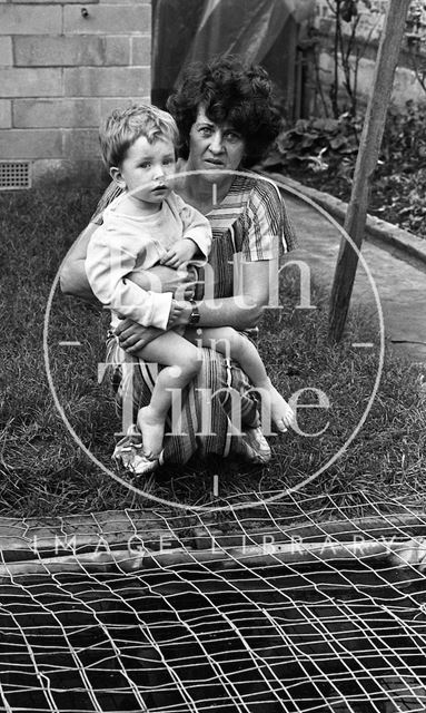 Mrs. 'Jocky' Eggleston and son Matthew 1983