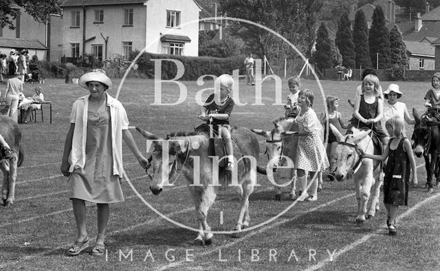 Somervale School fete, Midsomer Norton, Somerset 1976