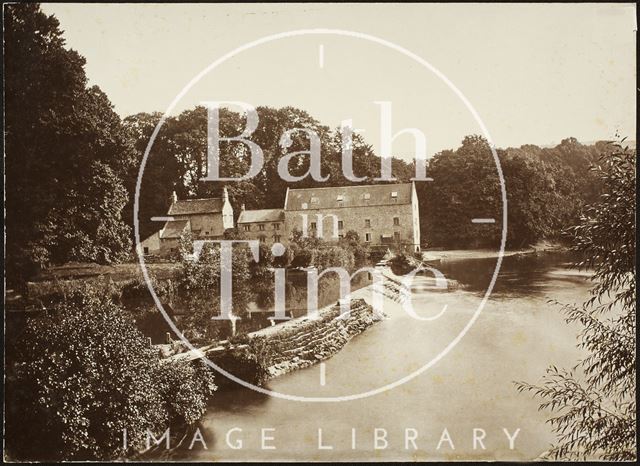 Bathampton Mill and weir c.1880