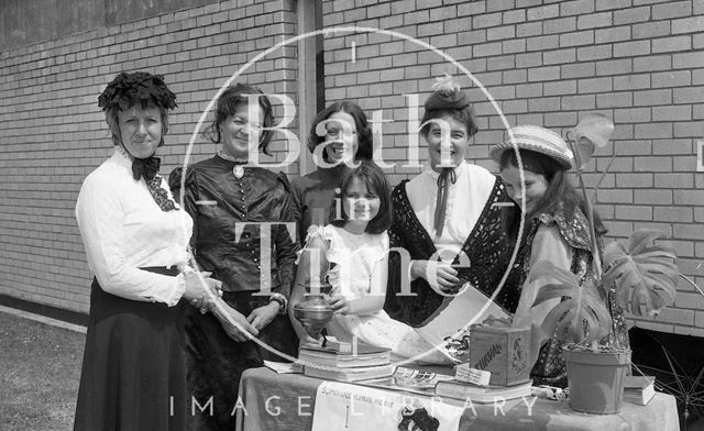 Somervale School fete, Midsomer Norton, Somerset 1976