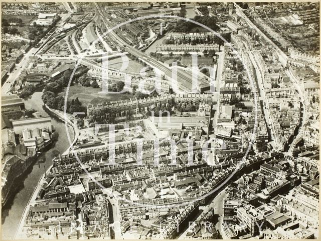 Aerial view of Bath c.1930