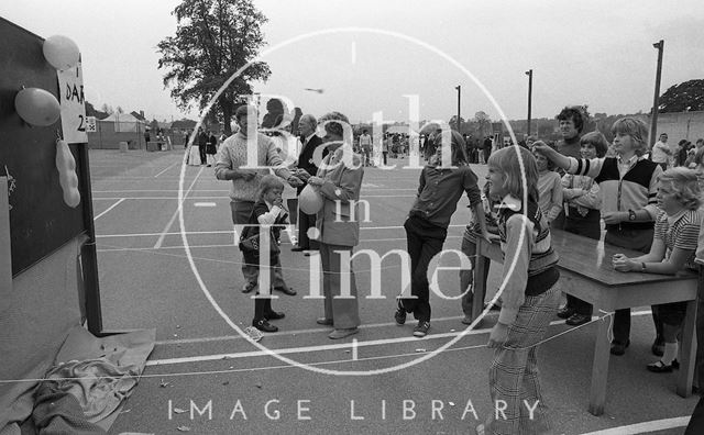 It's a Knockout at Somervale School, Midsomer Norton, Somerset 1974