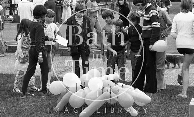 It's a Knockout at Somervale School, Midsomer Norton, Somerset 1974