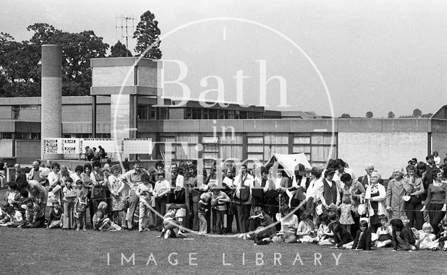 It's a Knockout at Somervale School, Midsomer Norton, Somerset 1974