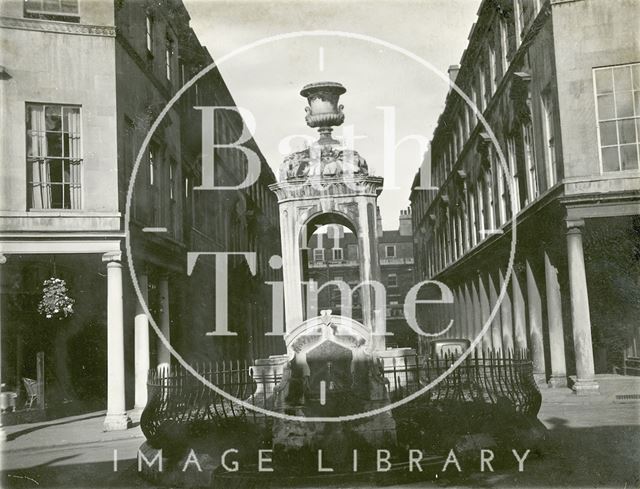 The Mineral Water Fountain, Bath Street, Bath c.1920