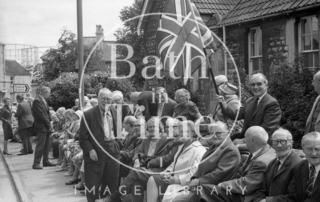 Queen Elizabeth and Prince Philip during their visit to Bath for Monarchy 1000 1973