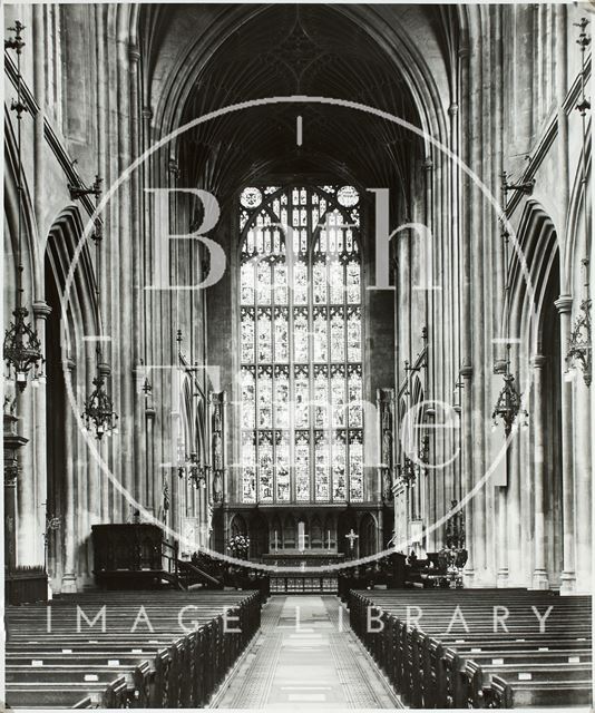 East window, Bath Abbey 1966