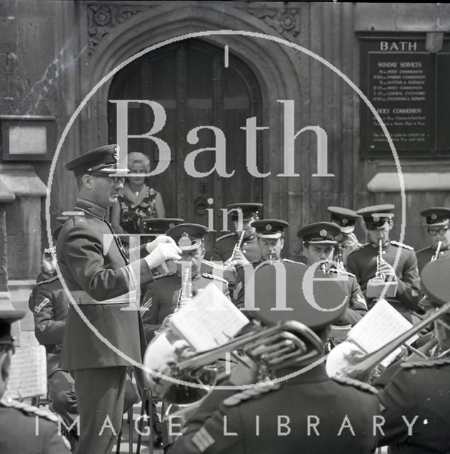 Queen Elizabeth and Prince Philip during their visit to Bath for Monarchy 1000 1973