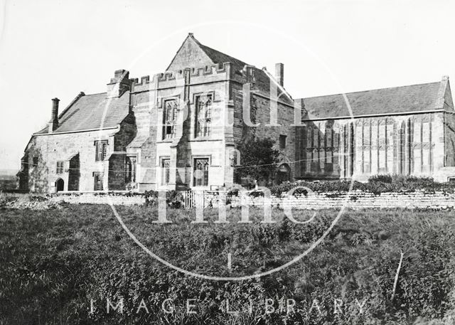 The Abbott's House, Muchelney Abbey, Langport, Somerset c.1920