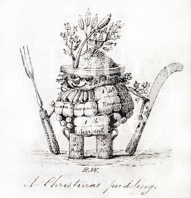 A Christmas Pudding c.1850