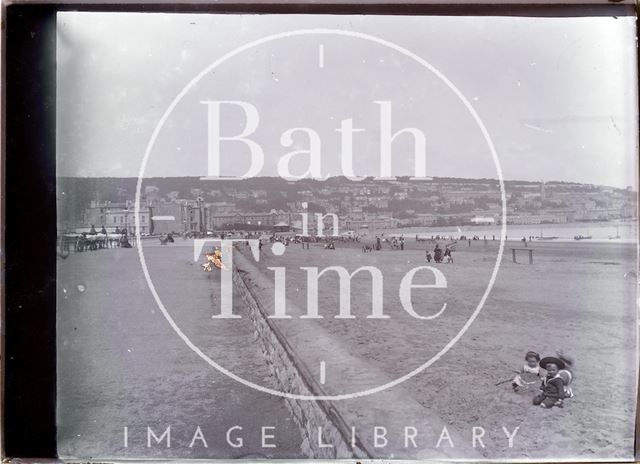 Seafront, Weston-super-Mare, Somerset c.1902