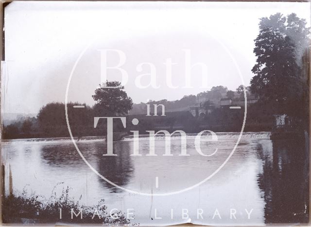 Kelston for Saltford Railway Station and Saltford Weir near Bath c.1902