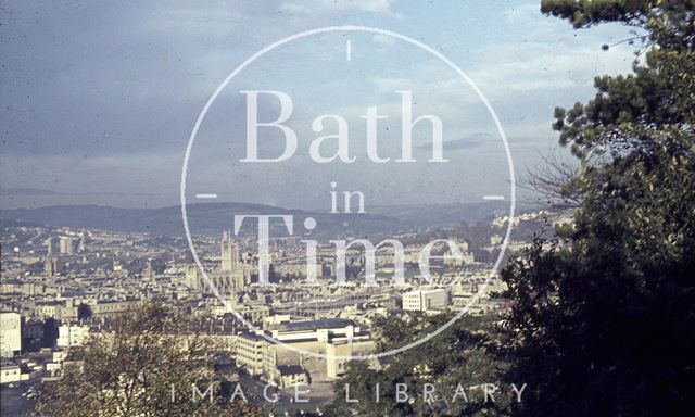 Bath from Beechen Cliff 1963