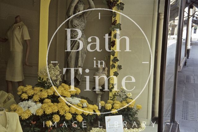 Jolly's window display, Milsom Street, Bath 1963