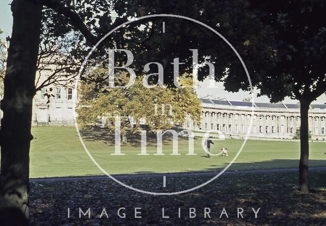 Royal Crescent, Bath 1970