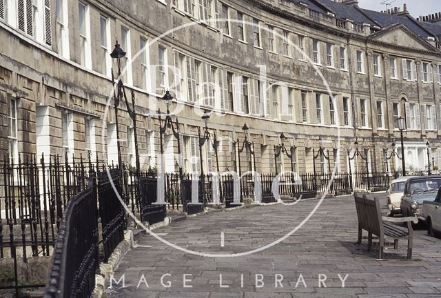 Lansdown Crescent, Bath 1972