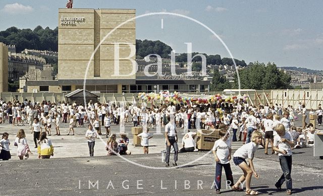 Monarchy 1000, party at the Podium, Walcot, Bath 1973