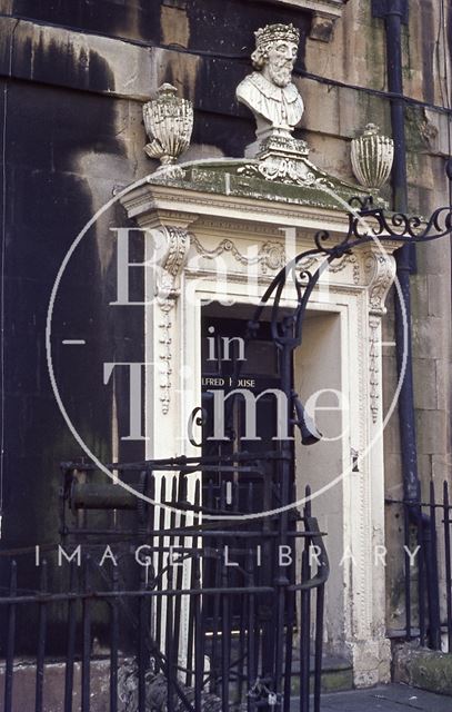 Doorway, Alfred Street, Bath 1974