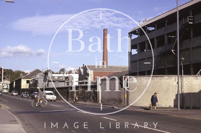 Bath gasworks, Upper Bristol Road, Bath 1975