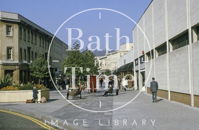 Southgate Street and Centre, Bath 1975