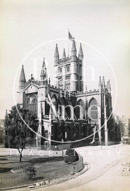 Bath Abbey from Orange Grove c.1890