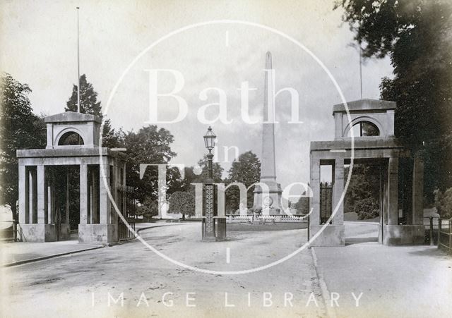 Entrance to Royal Victoria Park, Bath c.1890