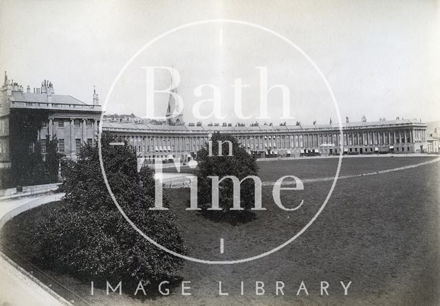 Royal Crescent, Bath c.1890