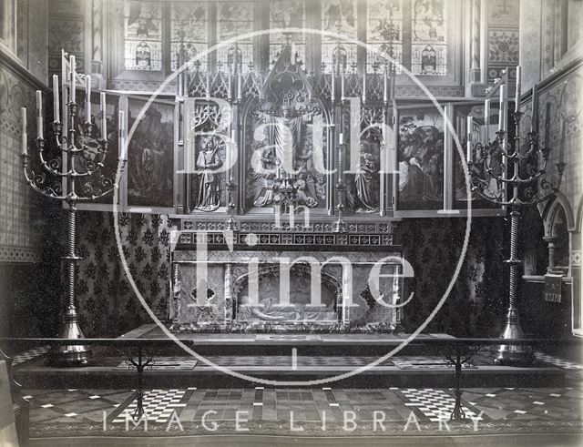 Reredos, St. Mary's Church, Bathwick, Bath c.1890