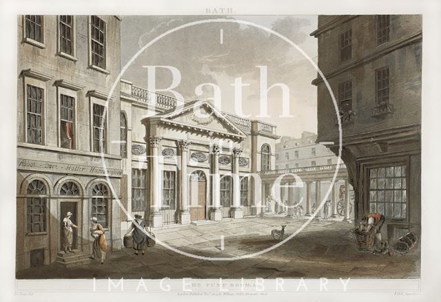 The Pump Room &c., Bath 1804